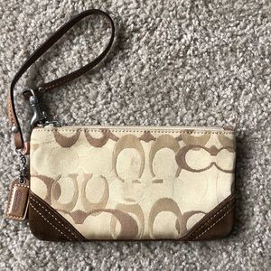 Coach Wristlet